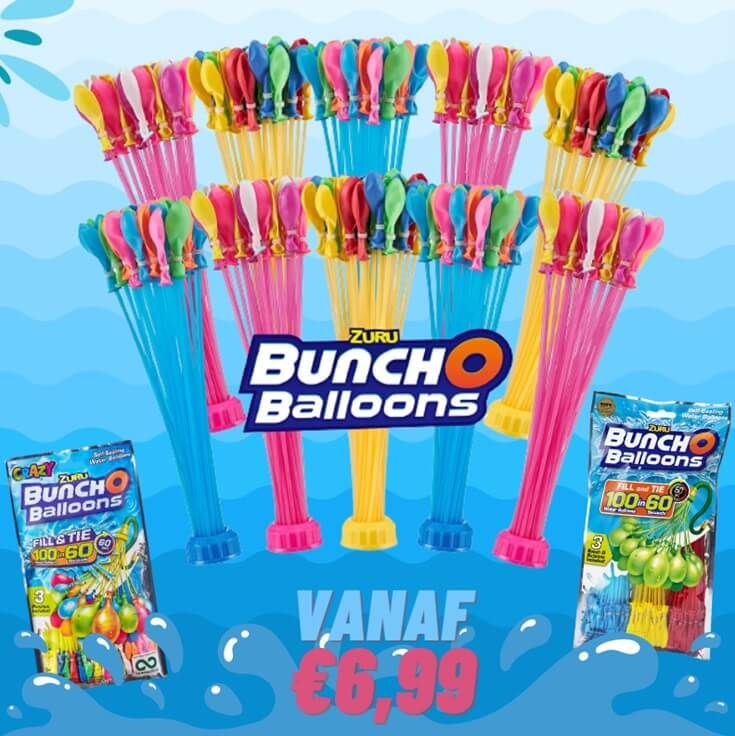 Bunch -O-Balloons vanaf €6,99