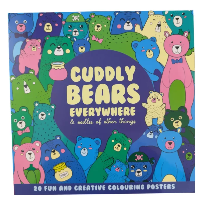 Cozy kleurboek Cuddly Bears