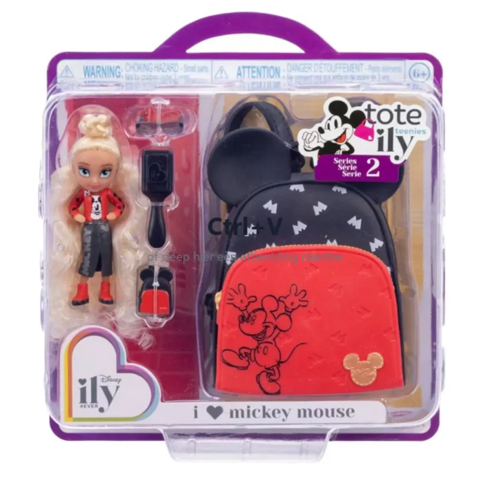 Disney ily 4EVER Tote Ily Teenies Love Mickey Mouse mini speelfiguur