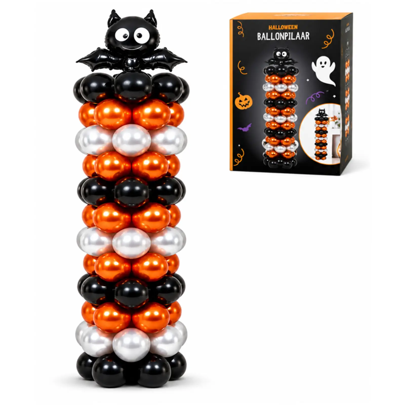 Halloween Ballon pilaar