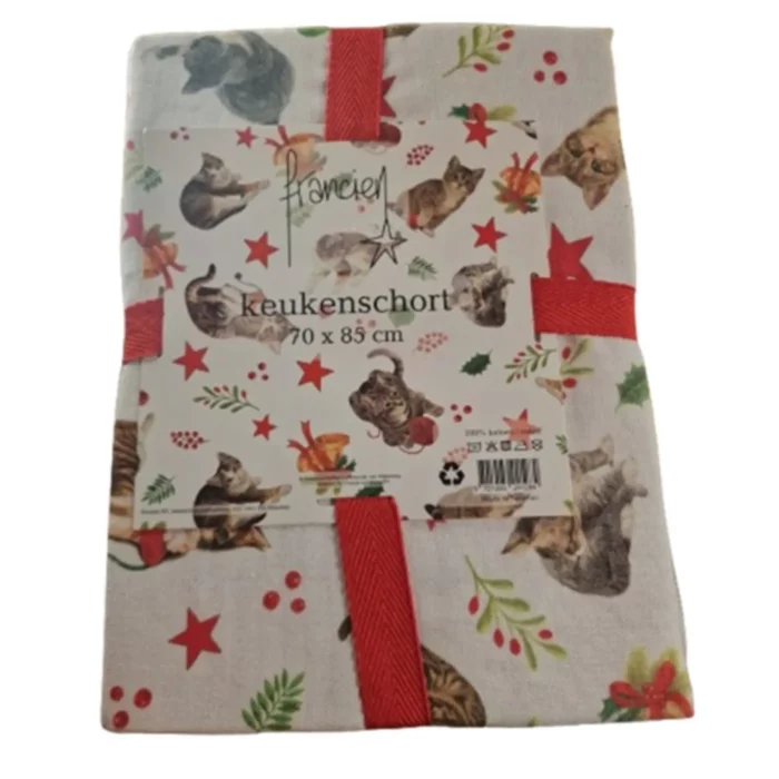 Keukenschort Francien katten