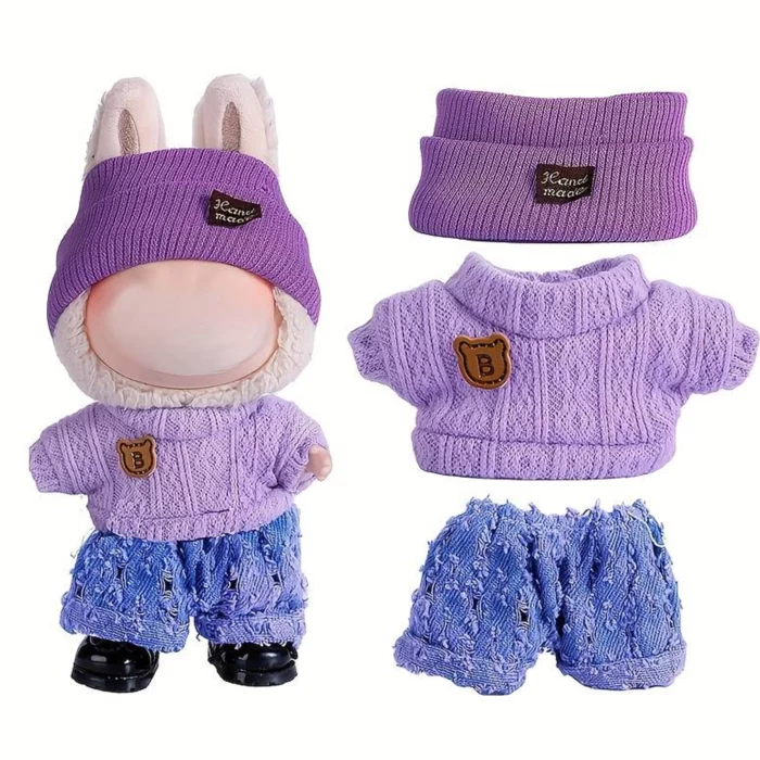 Lafufu Complete paarse outfit