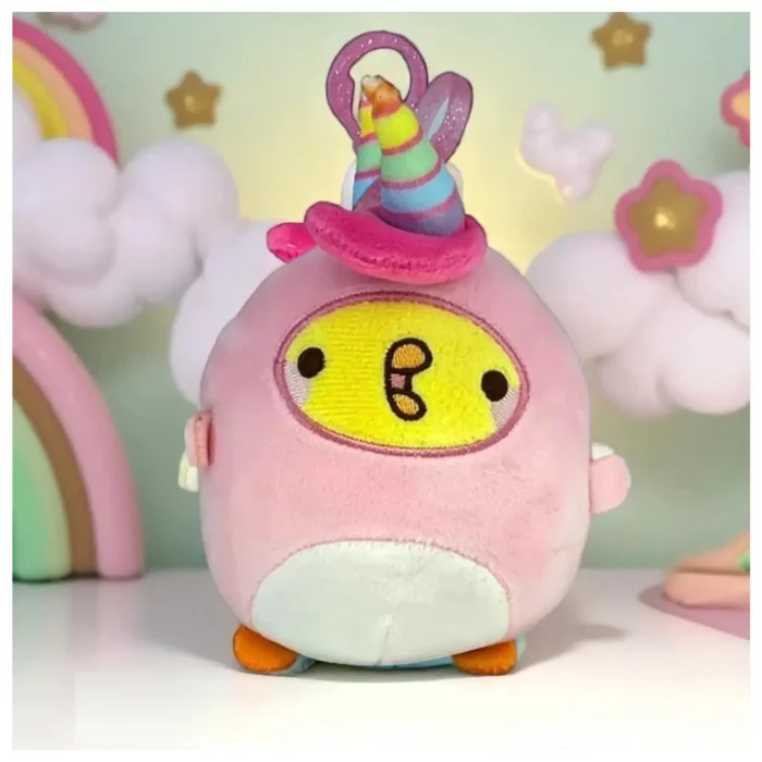 Molang Mochi knuffel 12 cm clip