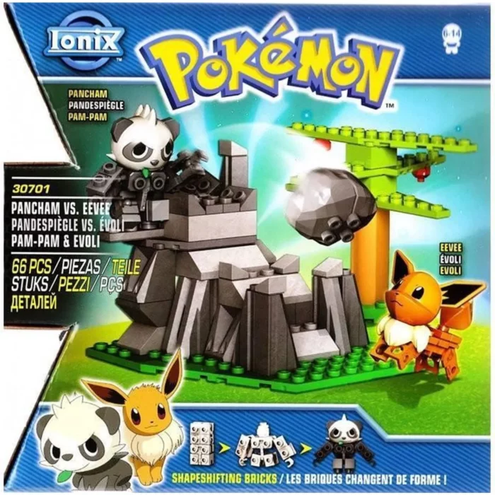 Pokemon Ionix Basic bouwset Pancham vs EeveeIonix