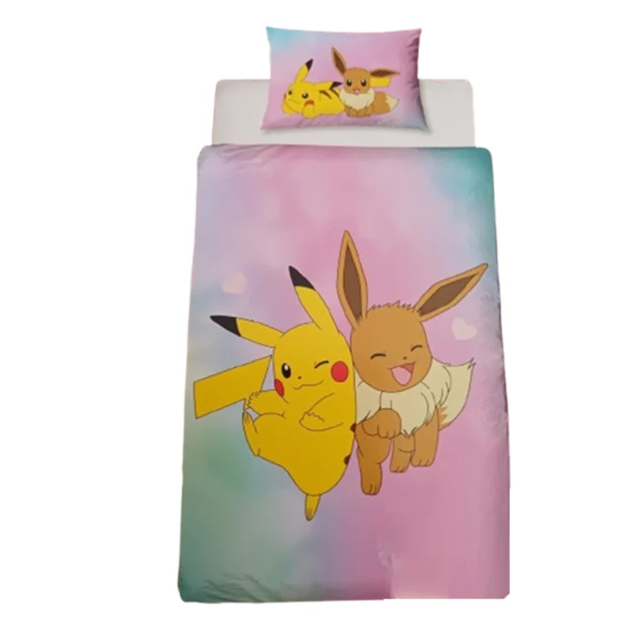 Pokemon Pikachu Eevee dekbedovertrek