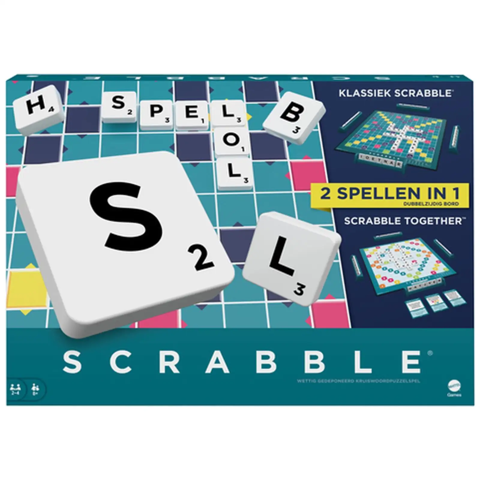 Scrabble Together bordspel