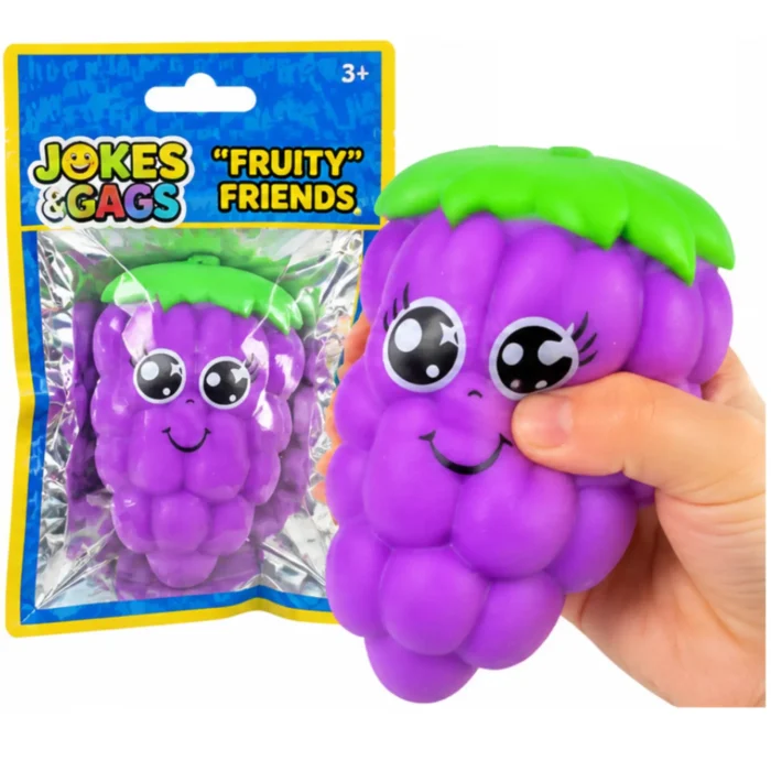 Squishy druif gezichtje